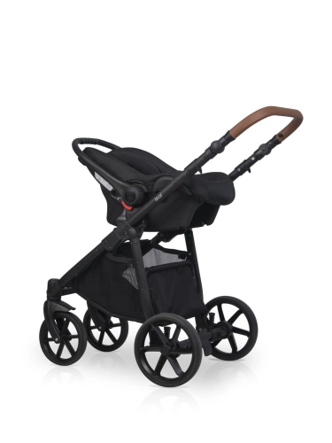 Riko Basic Idol 04 Anthracite Bērnu ratiņi 2in1
