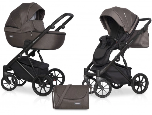 Riko Basic Montana 01 Taupe Детская коляска 2 в 1