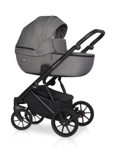 Riko Basic Montana 04 Onyx Bērnu rati 2 in 1