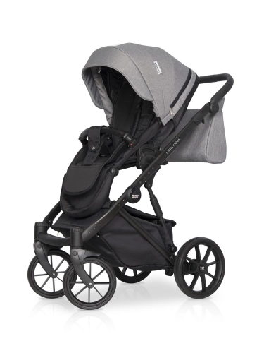 Riko Basic Montana 04 Onyx Bērnu rati 2 in 1