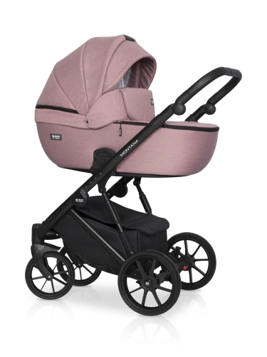 Riko Basic Montana 05 Flamingo Bērnu rati 2 in 1