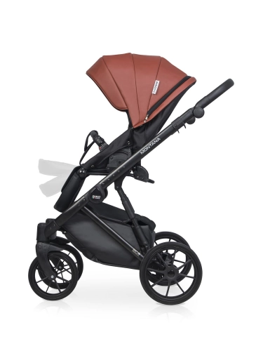 Riko Basic Montana Ecco 17 Cinnamon Детская коляска 2 в 1