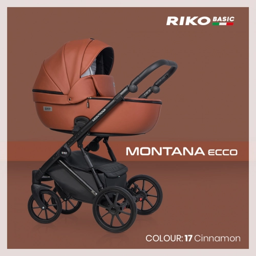 Riko Basic Montana Ecco 17 Cinnamon Детская коляска 2 в 1