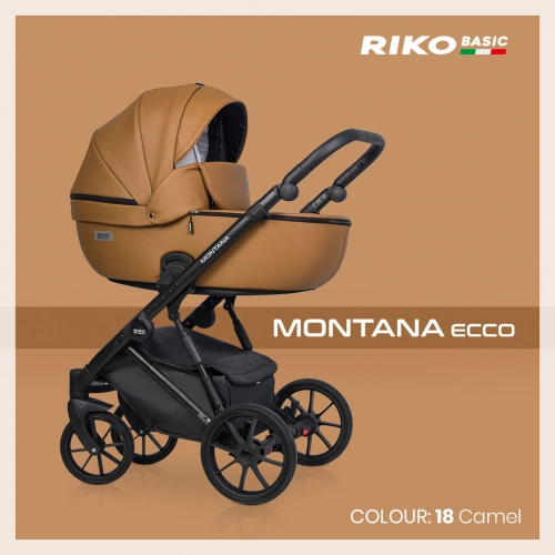 Riko Basic Montana Ecco 18 Camel Детская коляска 2 в 1