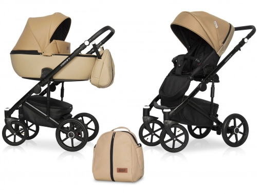Riko Basic Ozon 03 Almond Bērnu rati 2 in 1