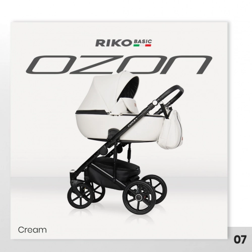 Riko Basic Ozon 07 Cream Детская коляска 2 в 1