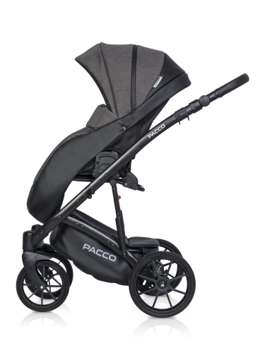 Riko Basic Pacco 04 Carbon Bērnu rati 2 in 1