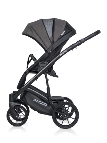 Riko Basic Pacco 04 Carbon Bērnu rati 2 in 1