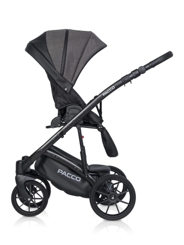Riko Basic Pacco 04 Carbon Bērnu rati 2 in 1