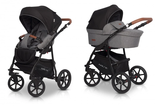 Riko Basic Plus Anthracite Детская коляска 2 в 1