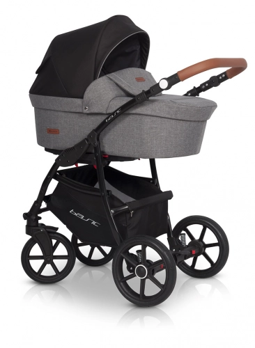 Riko Basic Plus Anthracite Детская коляска 2 в 1