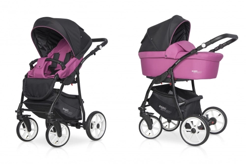 Riko Basic Sport Magenta Bērnu rati 2 in 1