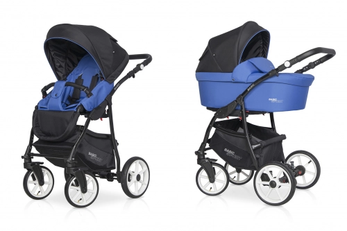 Riko Basic Sport Racing Blue Bērnu rati 2 in 1