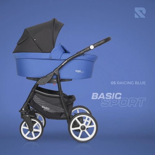 Riko Basic Sport Racing Blue Bērnu rati 2 in 1