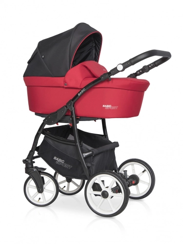 Riko Basic Sport Sport Red Bērnu rati 2 in 1