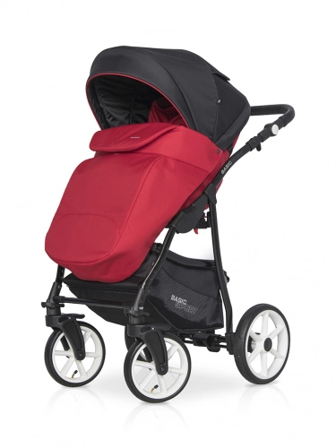 Riko Basic Sport Sport Red Bērnu rati 2 in 1