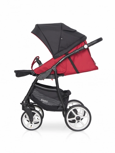 Riko Basic Sport Sport Red Bērnu rati 2 in 1