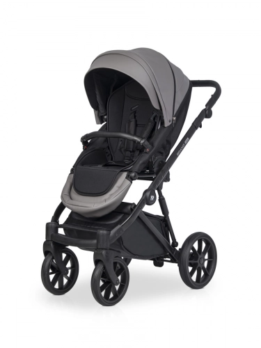Riko Brano Pro Anthracite Bērnu rati 2 in 1