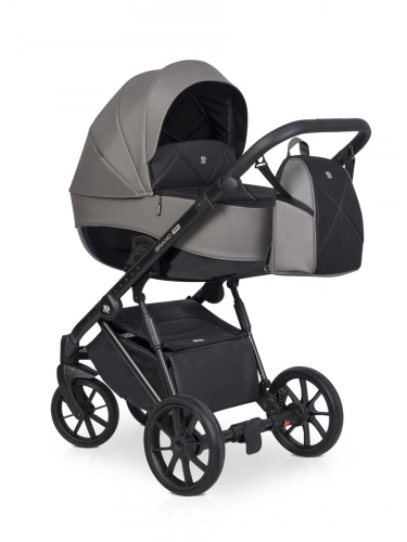 Riko Brano Pro Anthracite Bērnu rati 2 in 1
