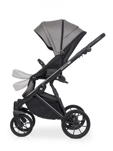 Riko Brano Pro Anthracite Bērnu rati 2 in 1