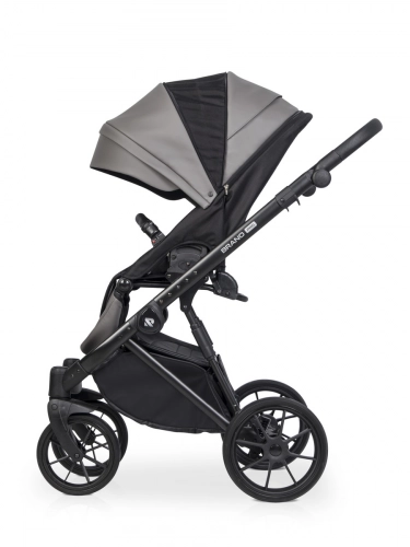 Riko Brano Pro Anthracite Bērnu rati 2 in 1