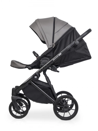 Riko Brano Pro Anthracite Bērnu rati 2 in 1