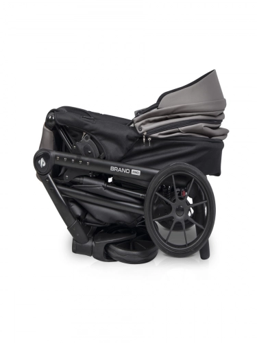 Riko Brano Pro Anthracite Bērnu rati 2 in 1