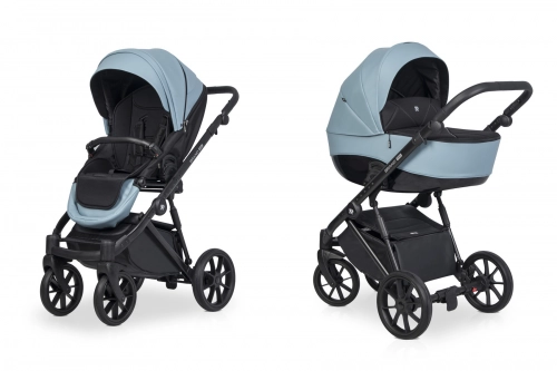 Riko Brano Pro Crystal Blue Bērnu rati 2 in 1