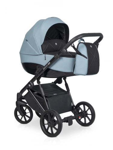 Riko Brano Pro Crystal Blue Bērnu rati 2 in 1