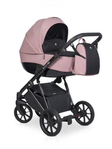 Riko Brano Pro Energy Pink Bērnu rati 2 in 1