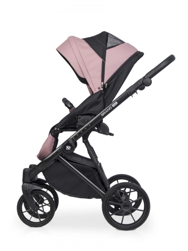 Riko Brano Pro Energy Pink Bērnu rati 2 in 1