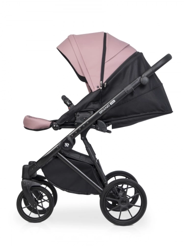 Riko Brano Pro Energy Pink Bērnu rati 2 in 1
