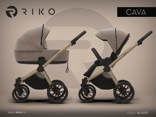 Riko Cava 01 Dust Детская коляска 2 в 1