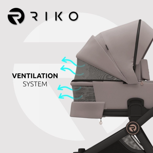 Riko Cava 11 Sand Bērnu rati 2 in 1