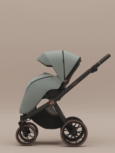 Riko Cava 12 Sage Детская коляска 2 в 1