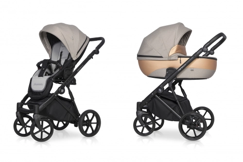 Riko Nano Pro Caramel Bērnu rati 2in1