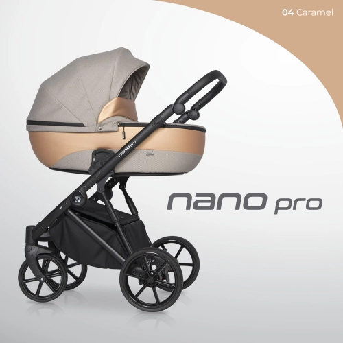 Riko Nano Pro Caramel Bērnu rati 2in1