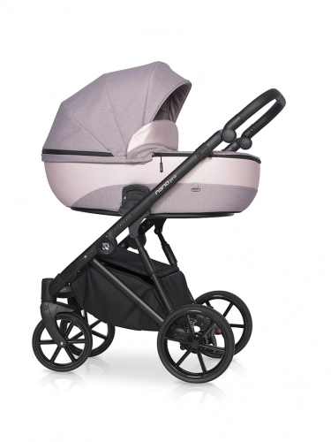 Riko Nano Pro Pearl Pink Bērnu rati 2 in 1