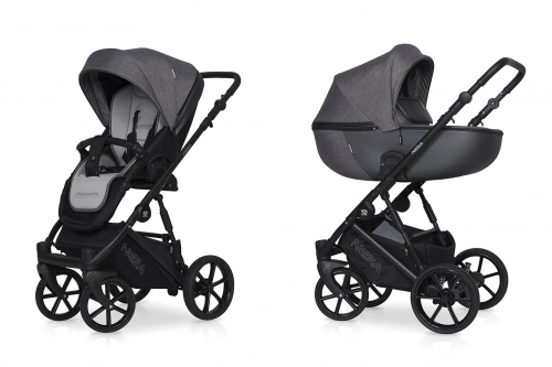 Riko Nesa Anthracite Bērnu rati 2in1