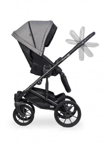 Riko Nuno Pro Titanium Bērnu rati 2in1