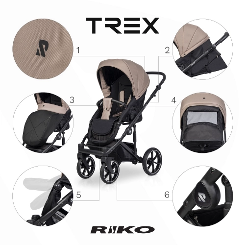 Riko Trex Dakar Bērnu rati 2in1