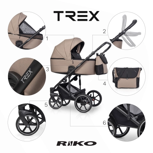 Riko Trex Dakar Bērnu rati 2in1