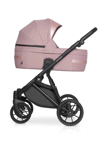 Riko Ultima Pink Bērnu rati 2in1