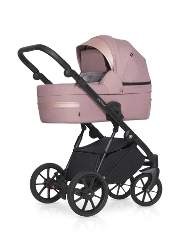 Riko Ultima Pink Bērnu rati 2in1