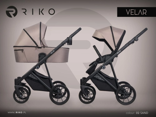 Riko Velar 02 Sand Bērnu rati 2in1