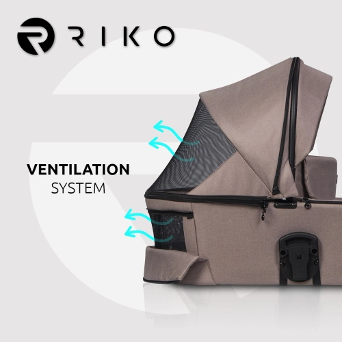 Riko Velar 02 Sand Bērnu rati 2in1