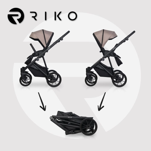Riko Velar 02 Sand Bērnu rati 2in1