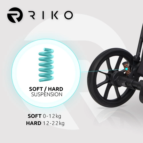 Riko Velar 05 Magma Bērnu rati 2in1