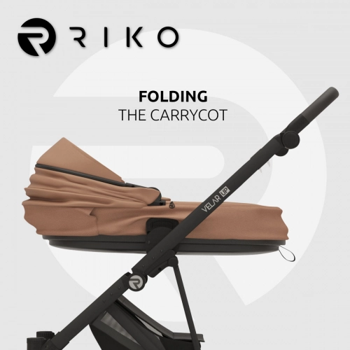 Riko Velar Up 03 Camel Bērnu rati 2in1