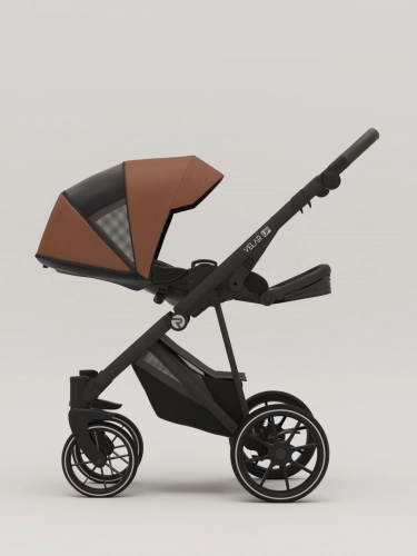 Riko Velar Up 04 Cognac Bērnu rati 2in1